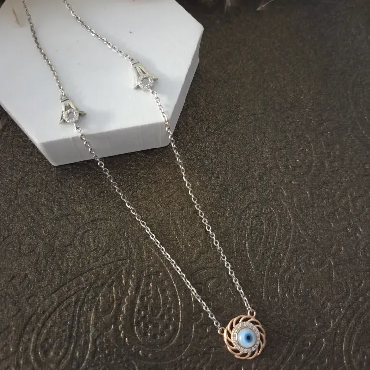 Evileye Silver Chain