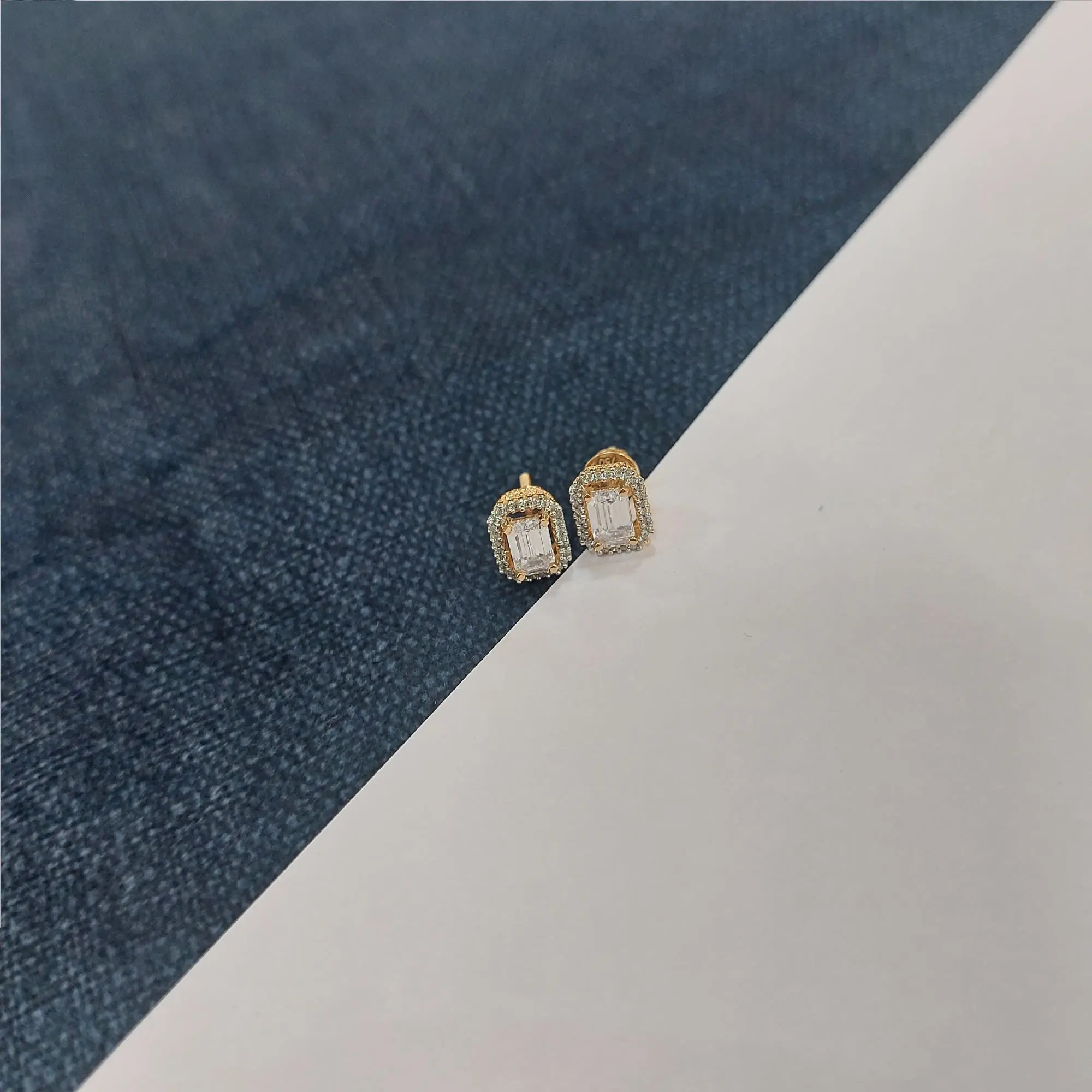 Trendy American Diamond Earrings