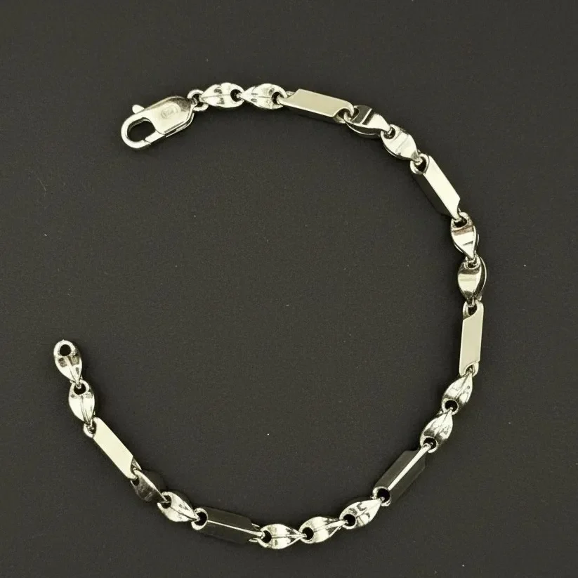 Trendy Silver Bracelet