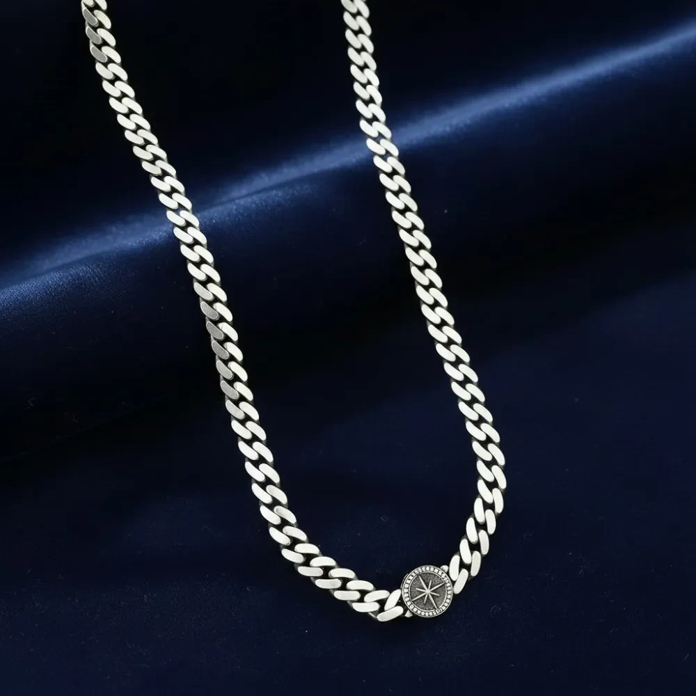 Trendy Silver Chain