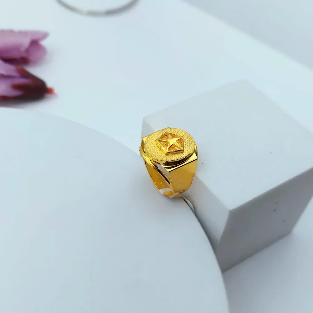 Trendy 22k Gold Ring