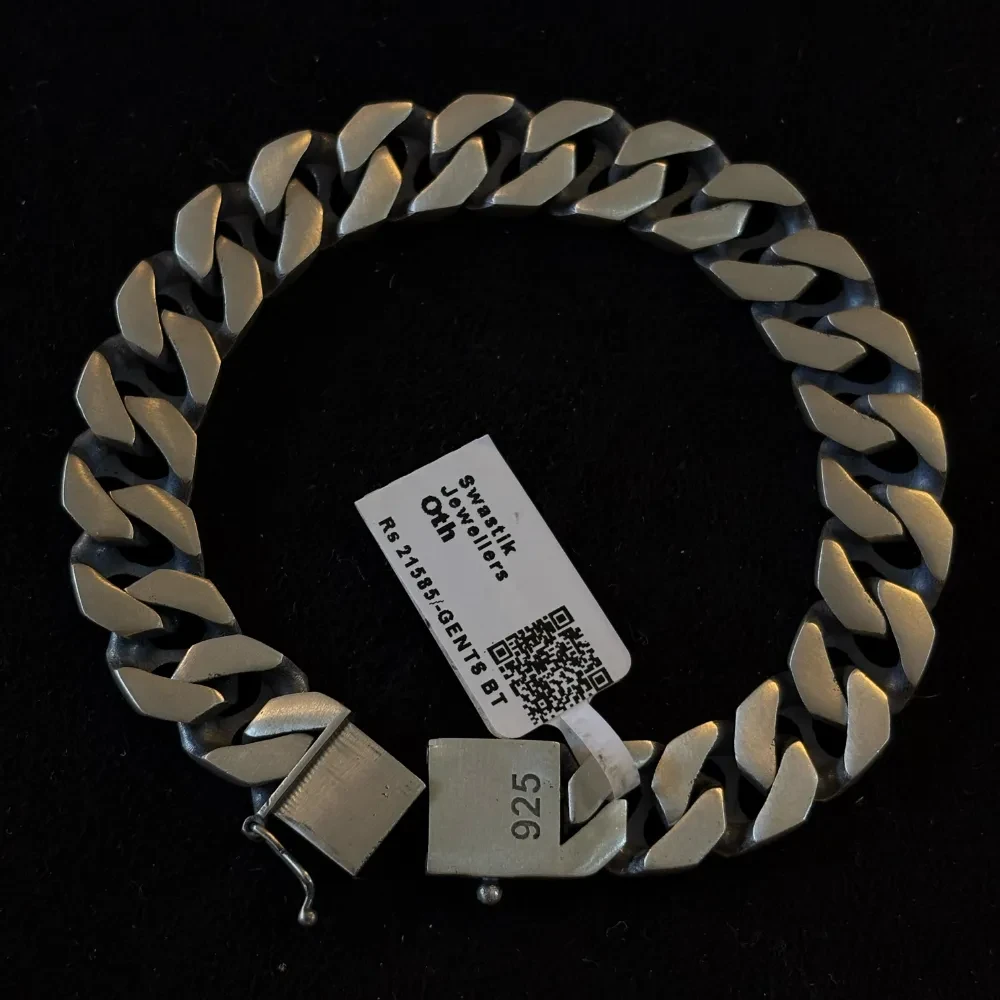 Mens Silver Bracelet