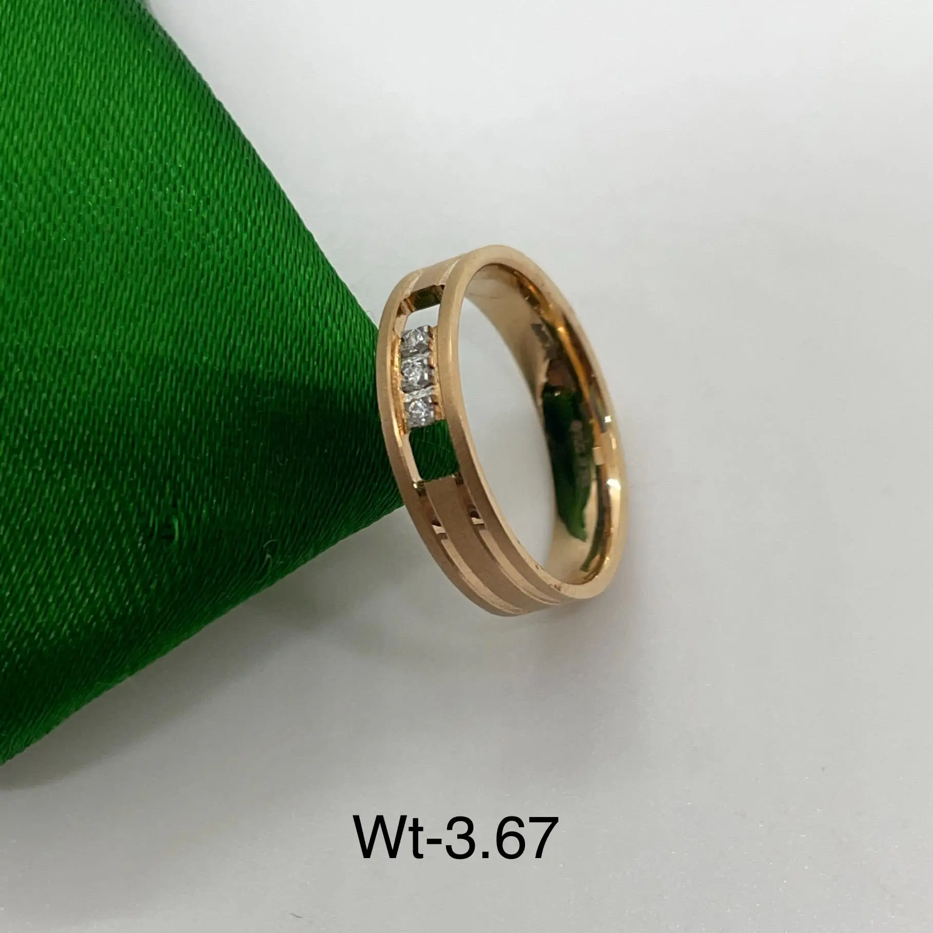 Band Style Rose Gold Ring