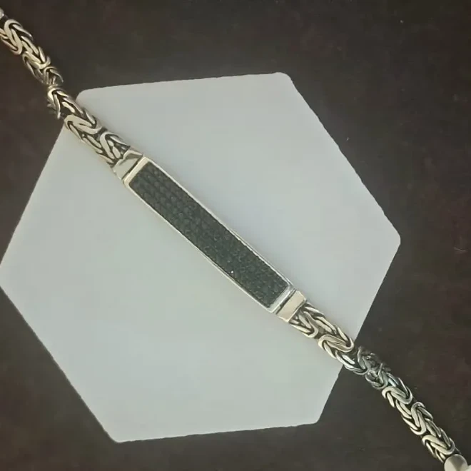 Trending Mens Silver Bracelet