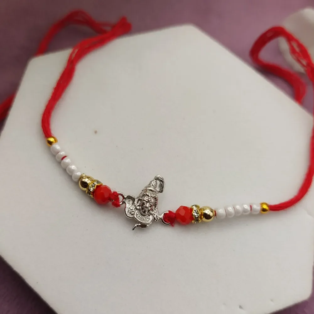Shiv Silver Rakhi