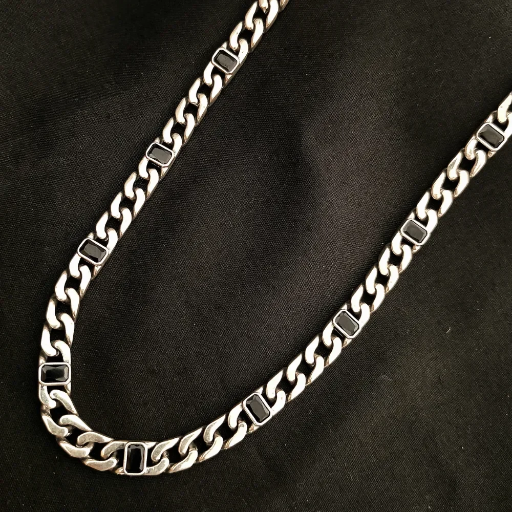 Mens Classic Silver Chain
