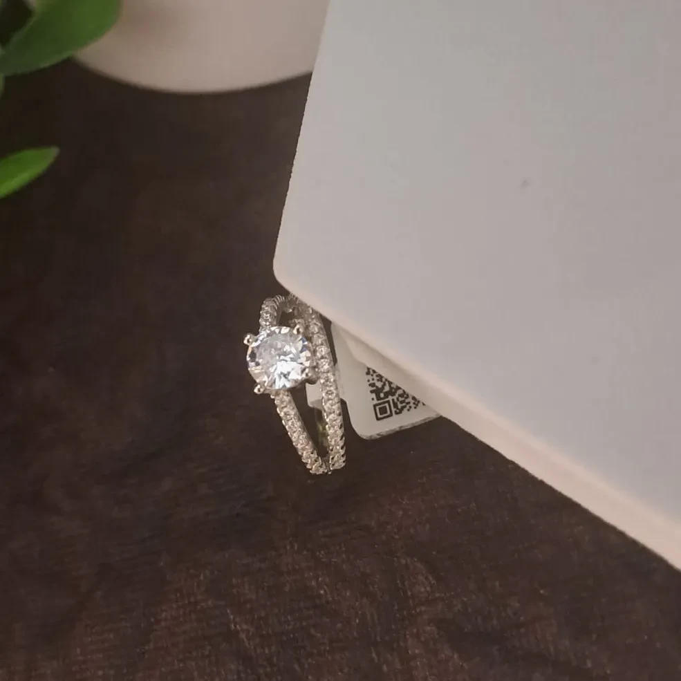 Cz Silver Ring