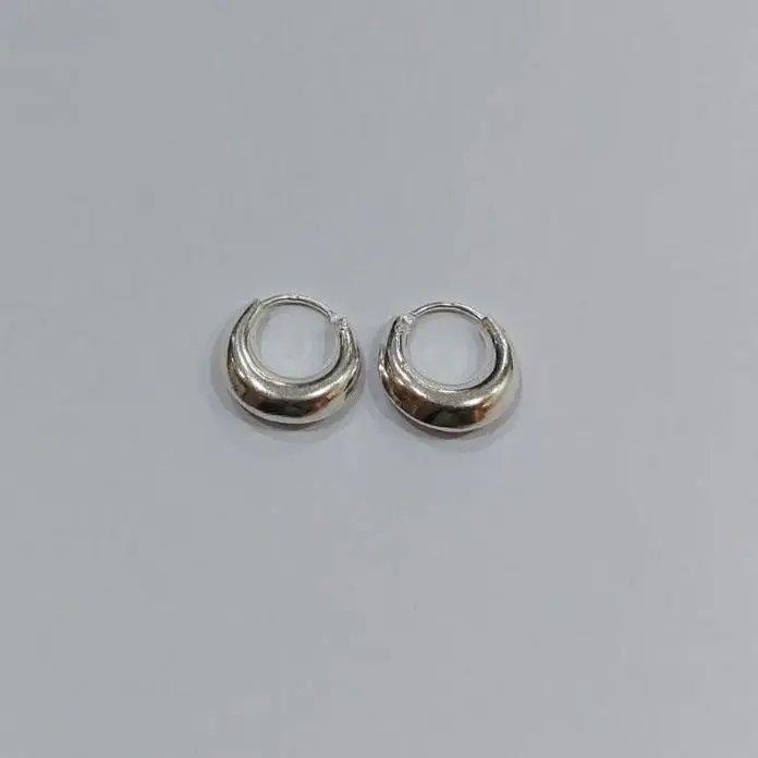 Gents Silver Earring
