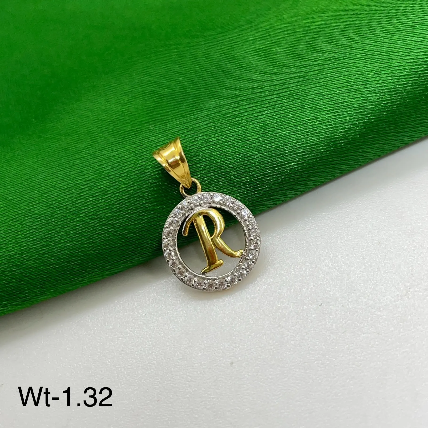 R Letter Pendant