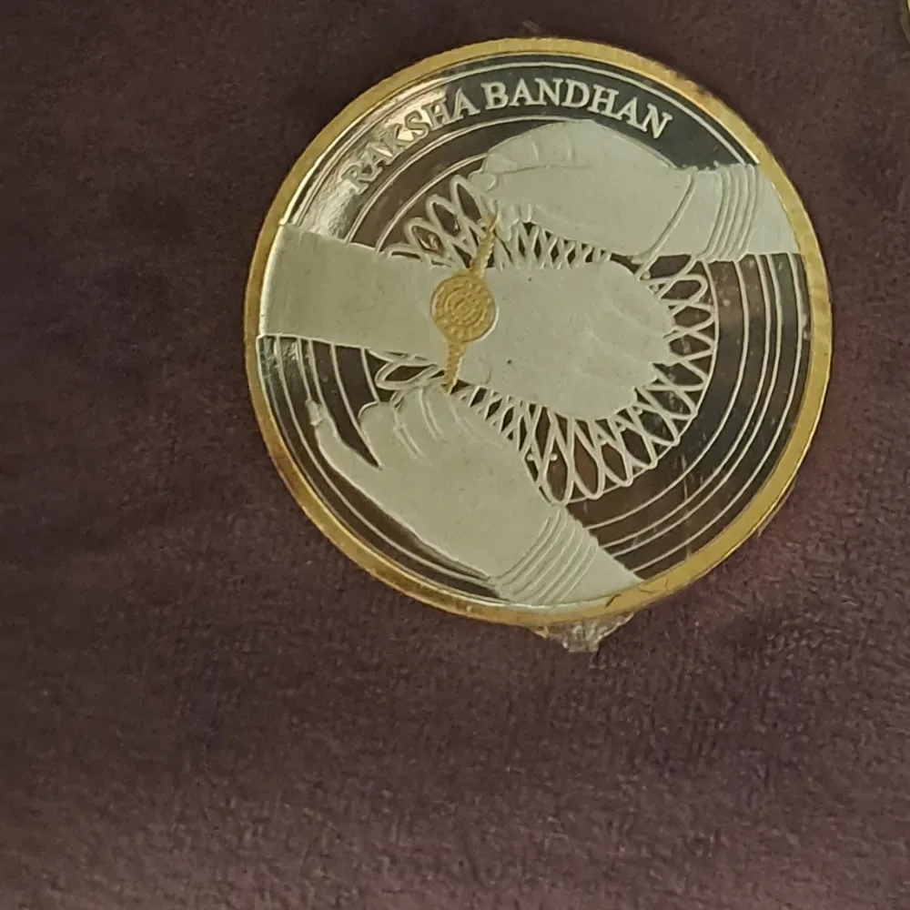 Raksha Bandhan Silver Coin