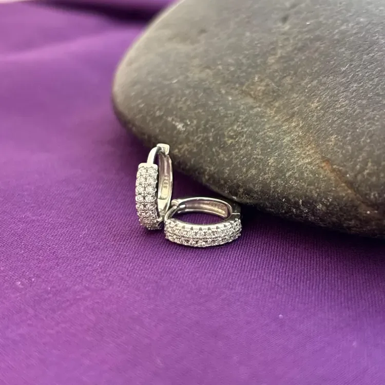 CZ Diamond Earrings