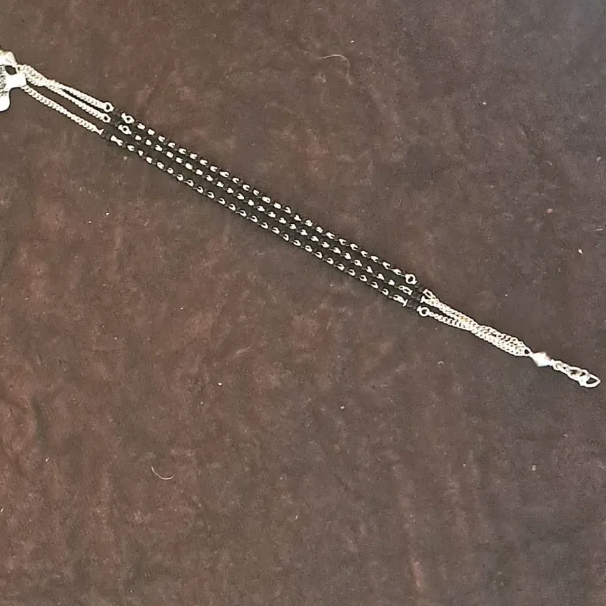 Silver Mangalsutra Bracelet