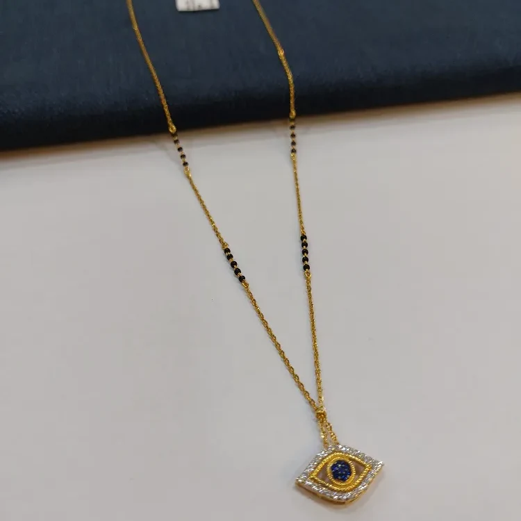 Style Mangalsutra With Eye Pendant