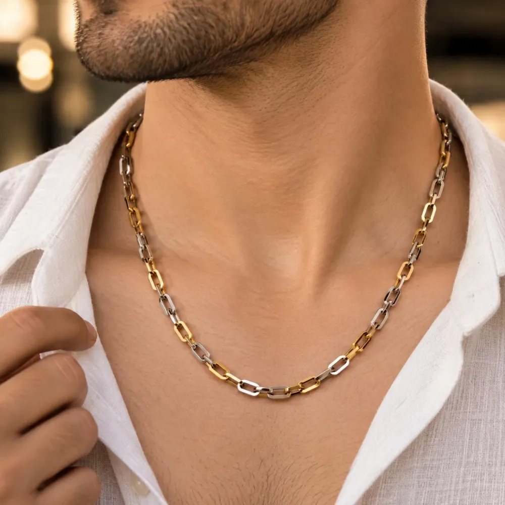 Men's Link Gold Chain