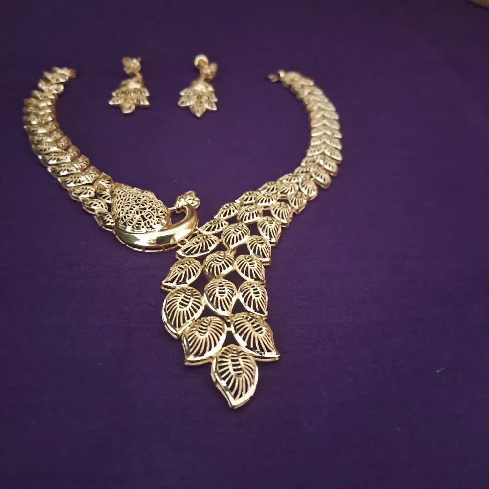 Peacock Necklace Set