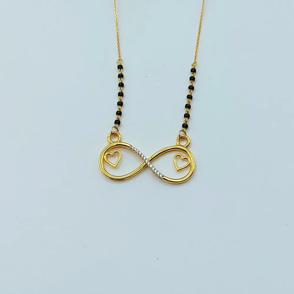 Infinity 18k Gold Mangalsutra