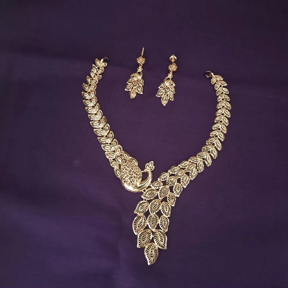 Peacock Necklace Set