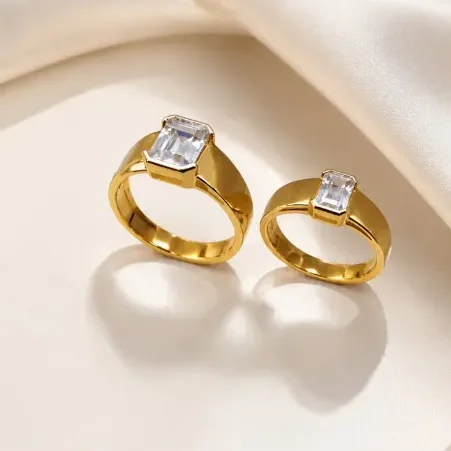 Elegant His & Her Couple Ring