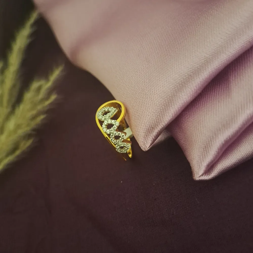 Drops Gold Ring