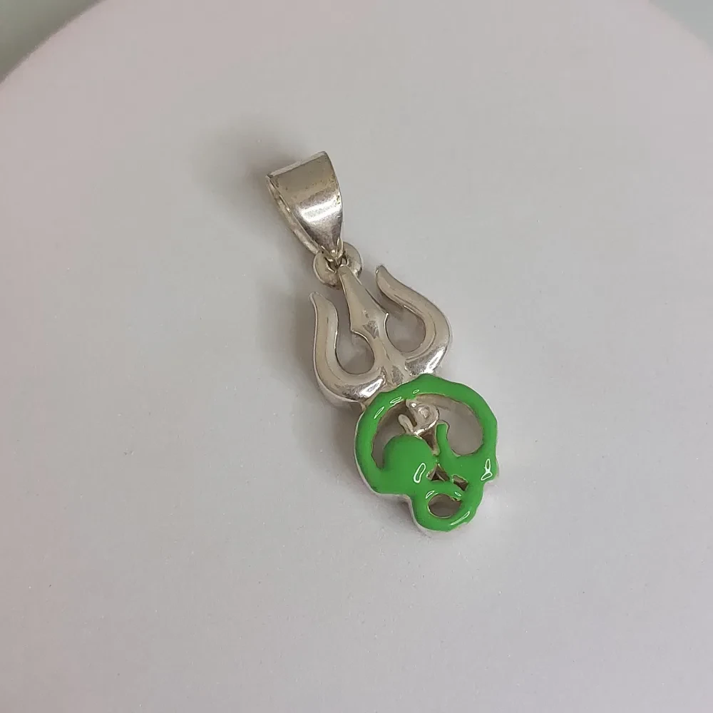 Trishul 925 Silver Pendant
