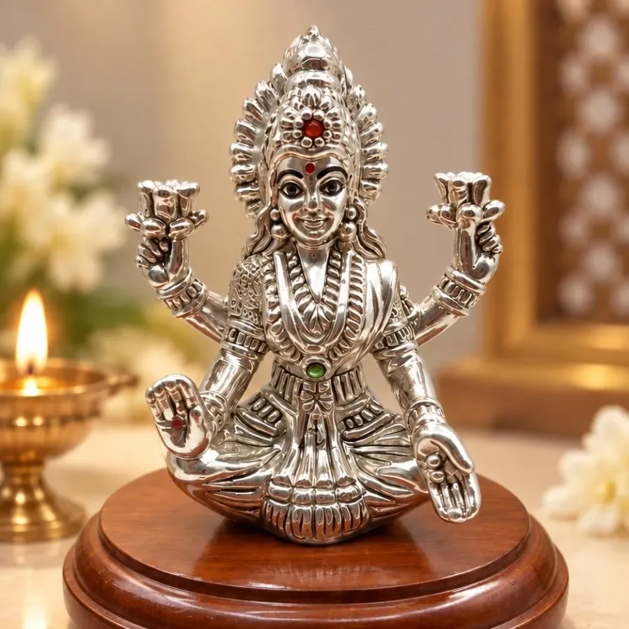 999 Silver Laxmi Murti