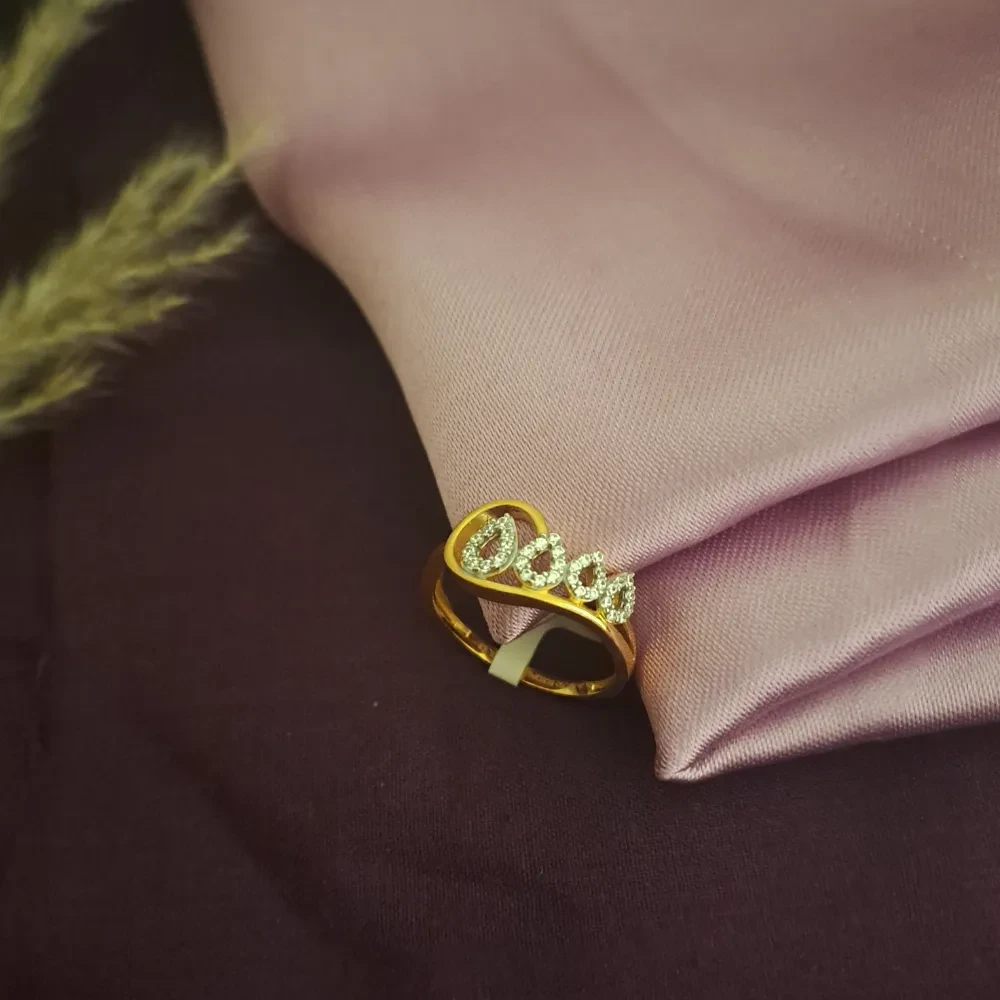 Drops Gold Ring