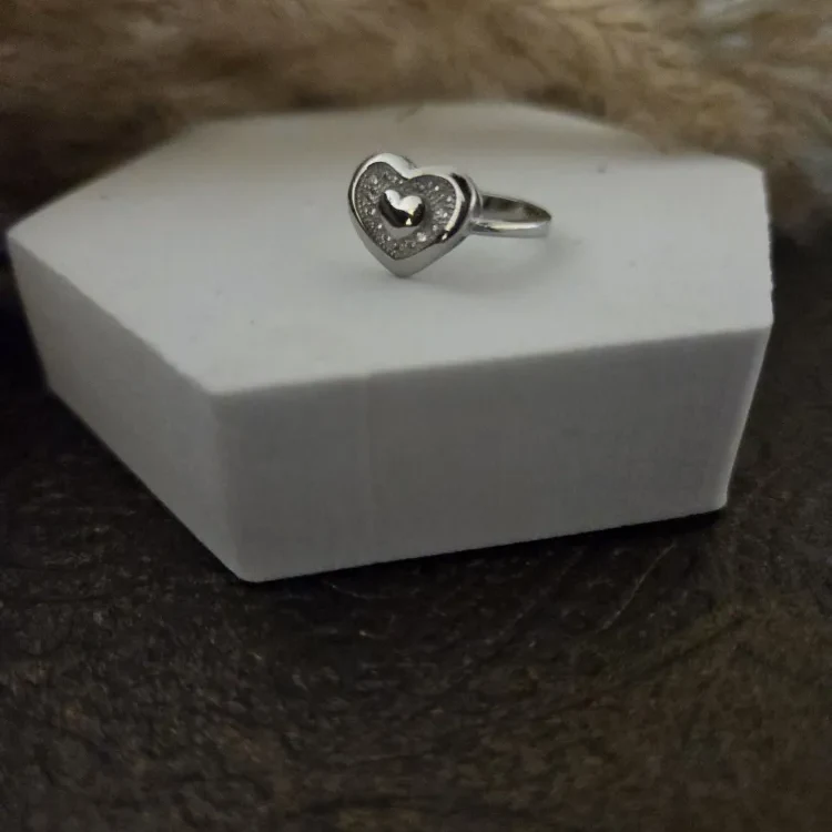 Heart Silver Ring
