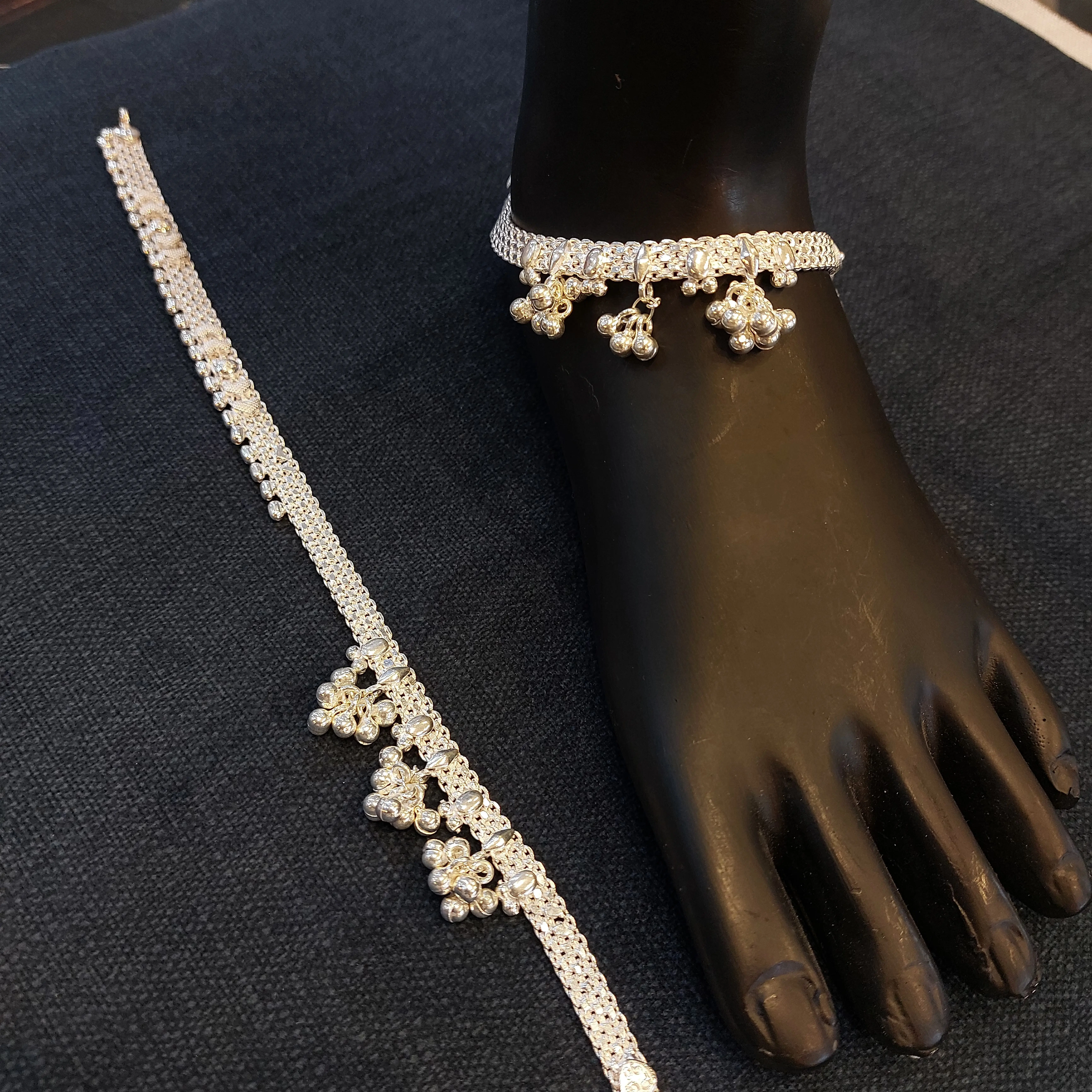 Style Silver Payal