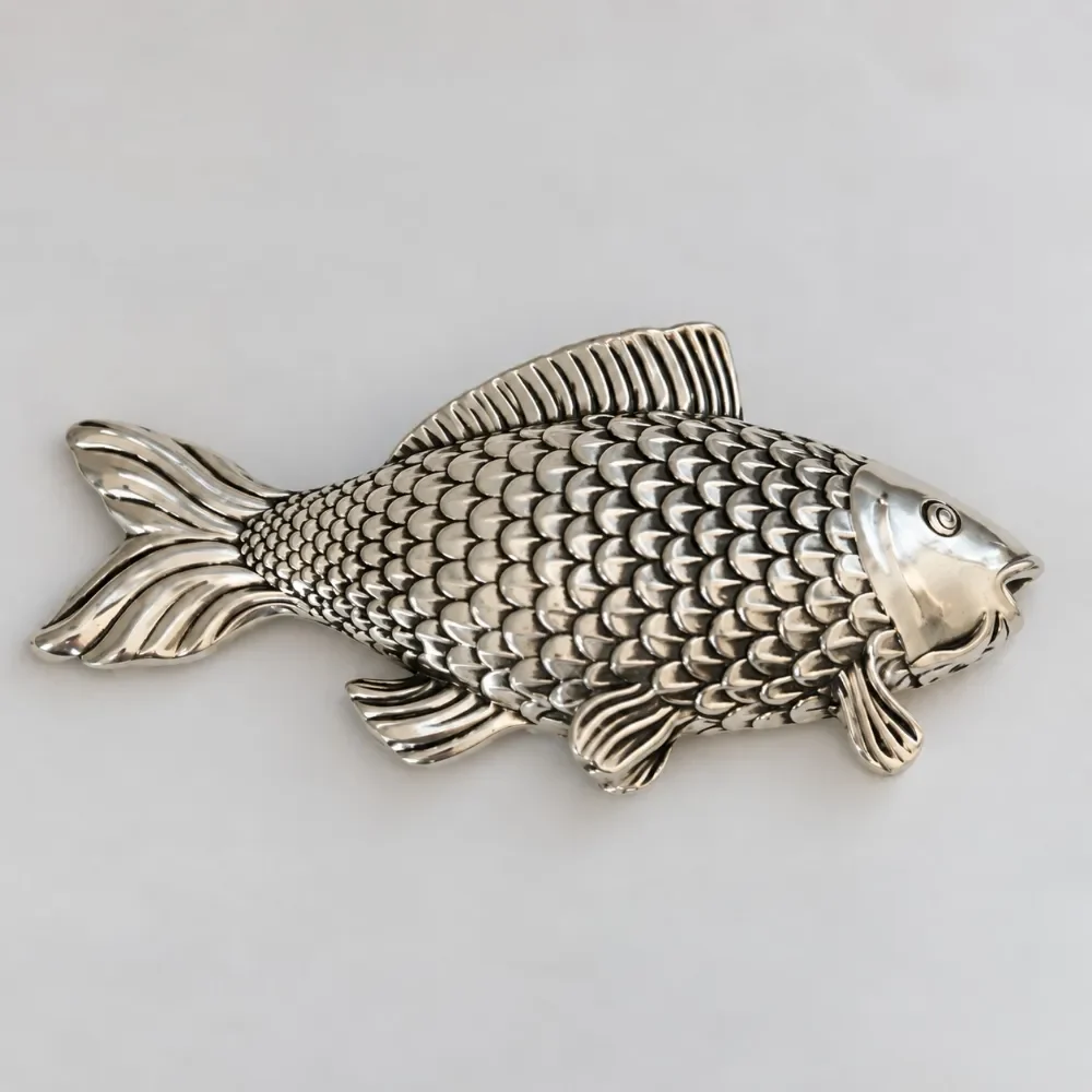 Silver Fish- Crafted in 925 Silver
