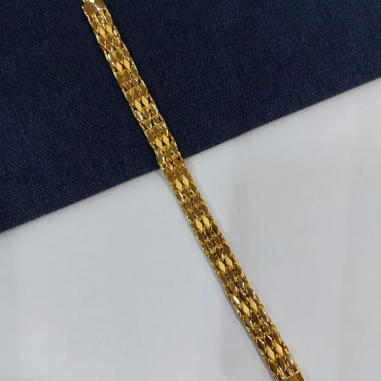 Trendy Gold Gents Bracelet