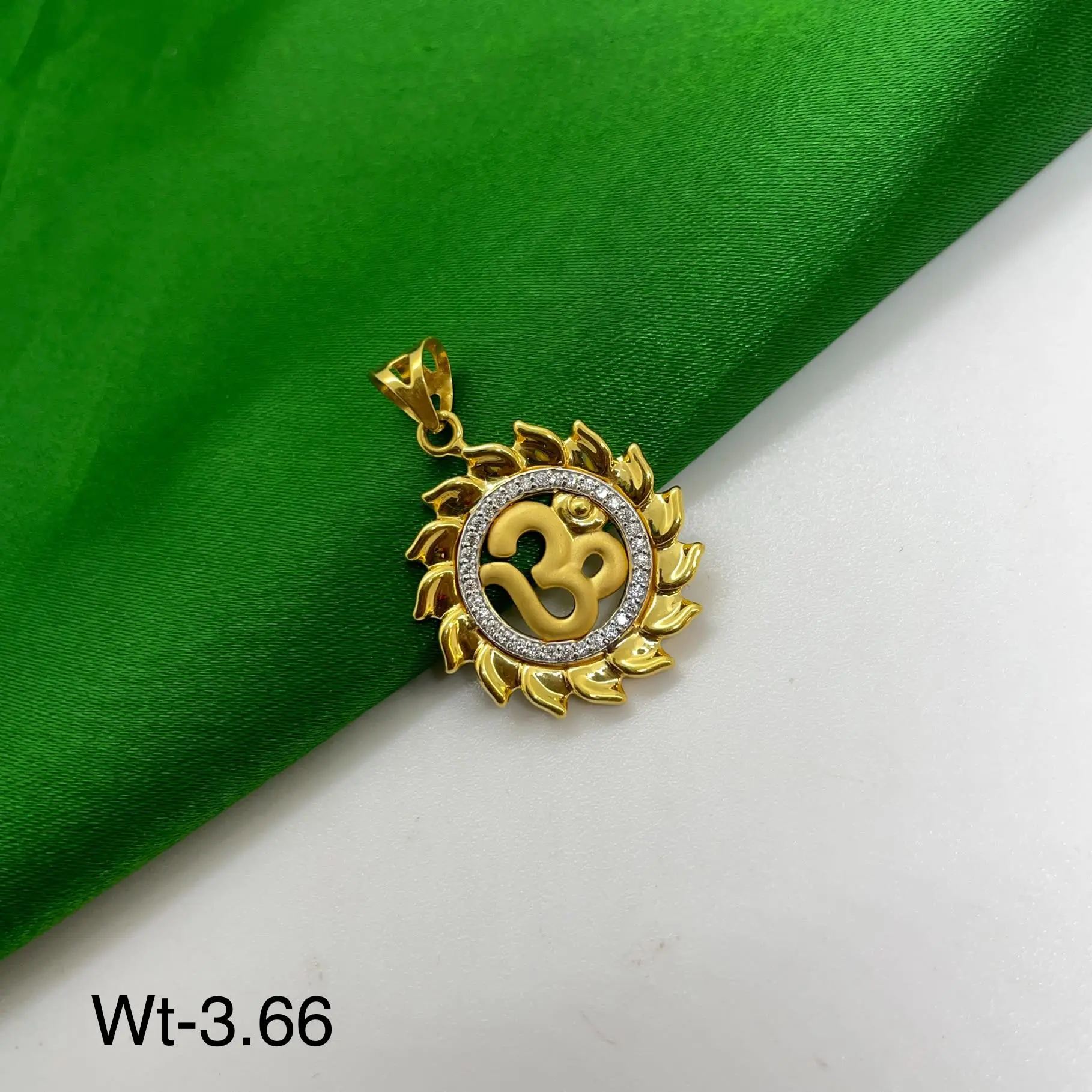 Om Letter Pendant