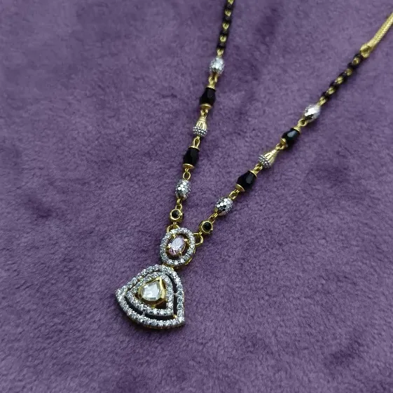 Elegant Teardrop Bridal Mangalsutra