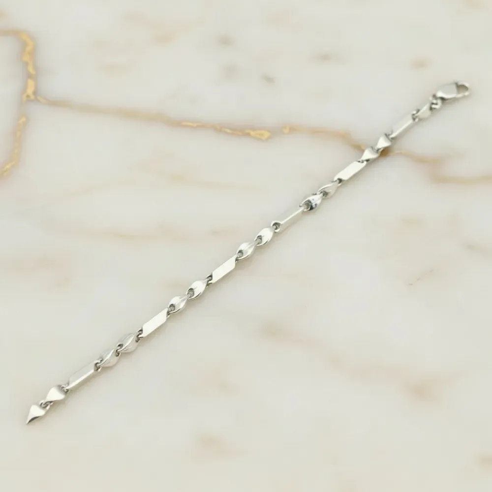 Trendy Silver Bracelet