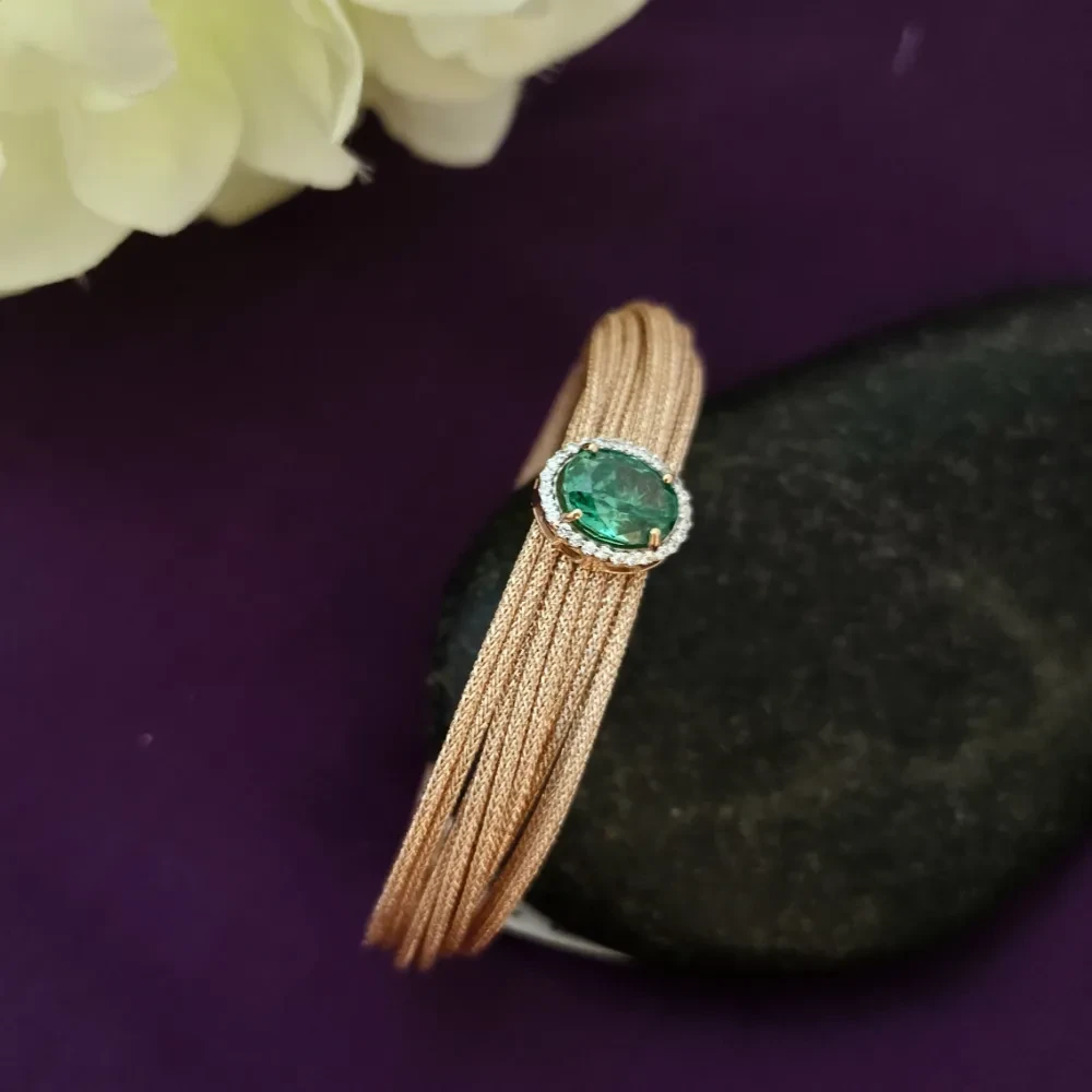 Lightweight Rose Gold Bracelet