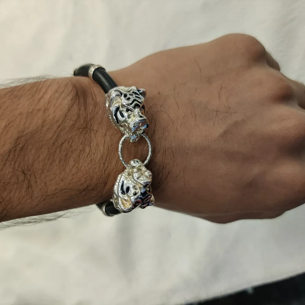 Mens Silver Bracelet