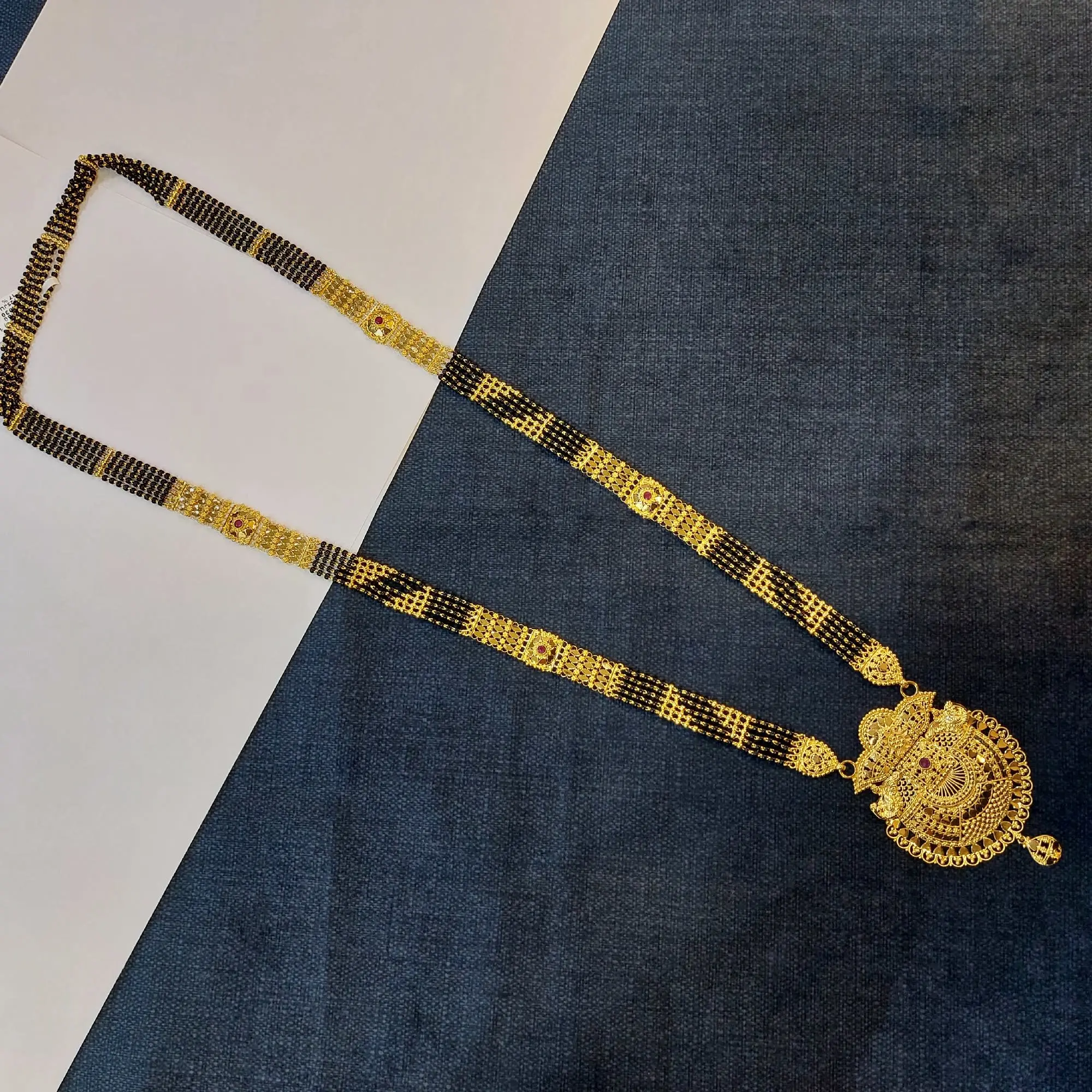 Traditional Chandan Haar Style Long Mangalsutra