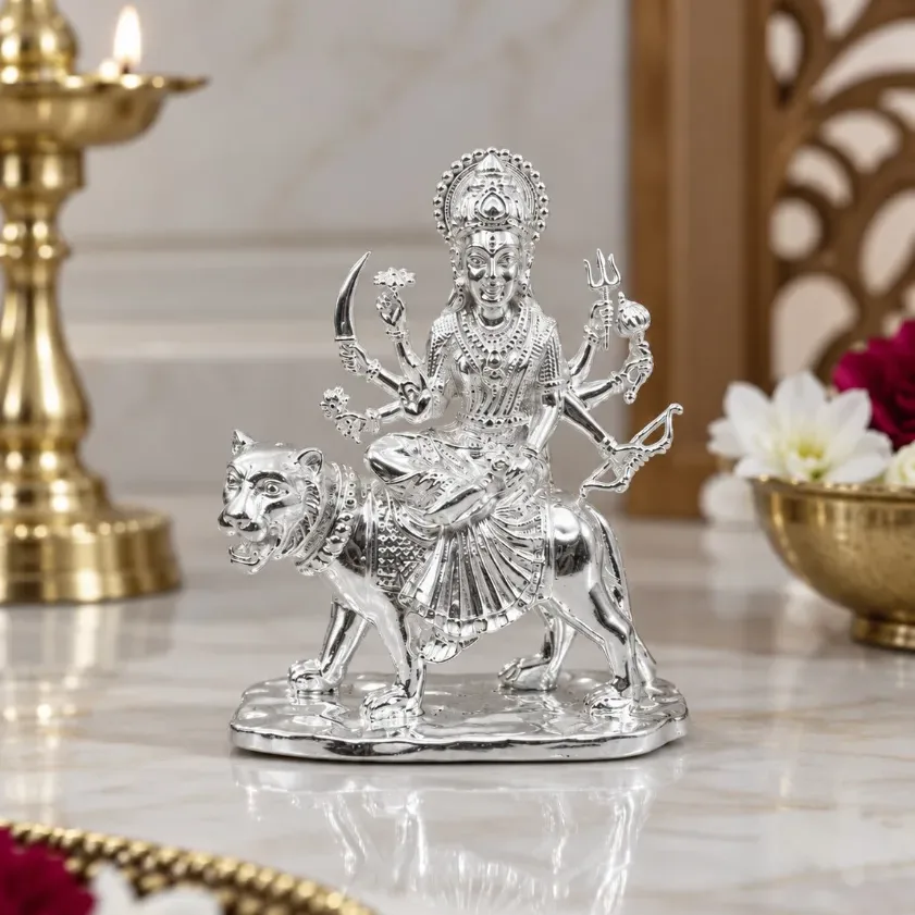 Maa Ambhe Silver Murti