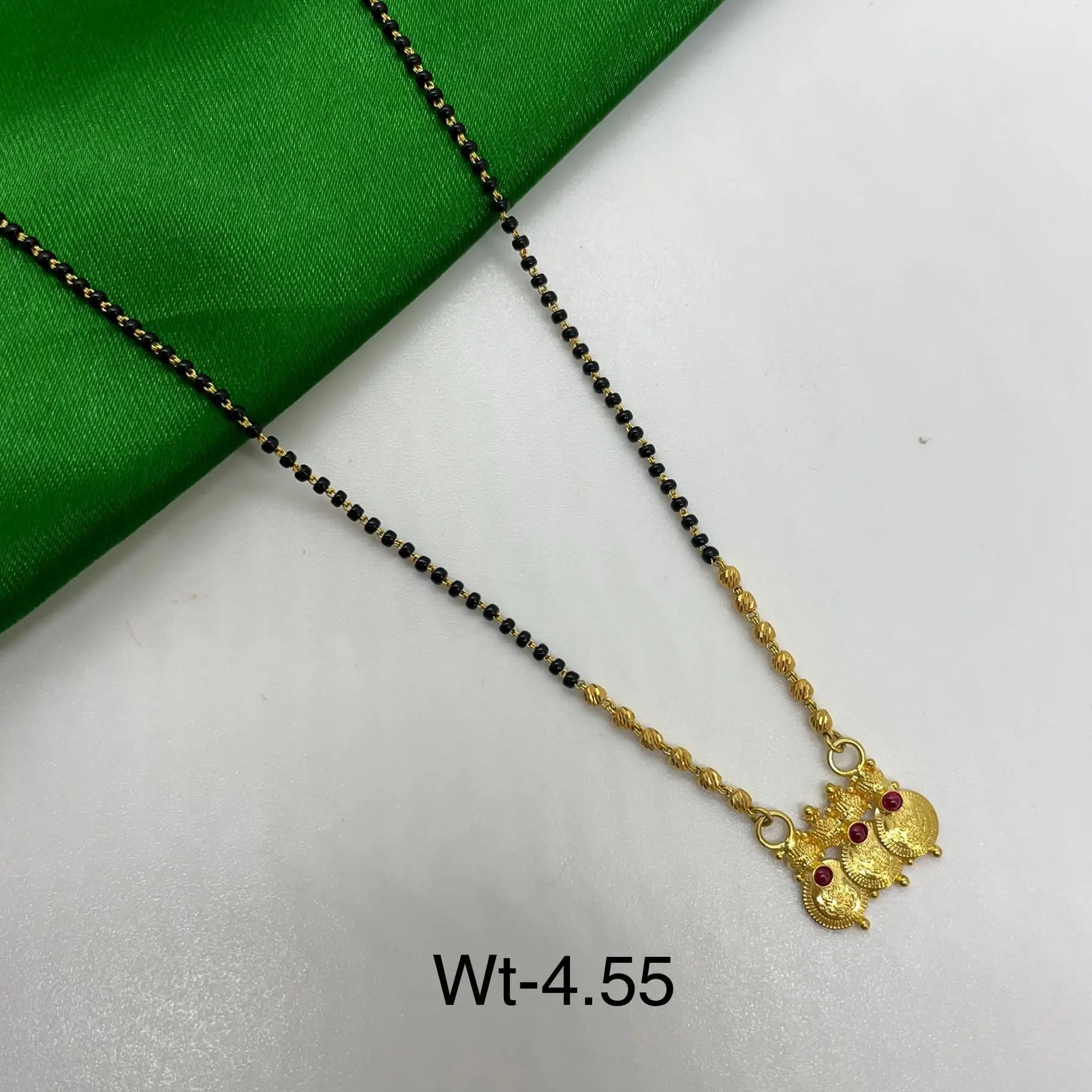 Light Weight Laxmi Pendant Mangalsutra