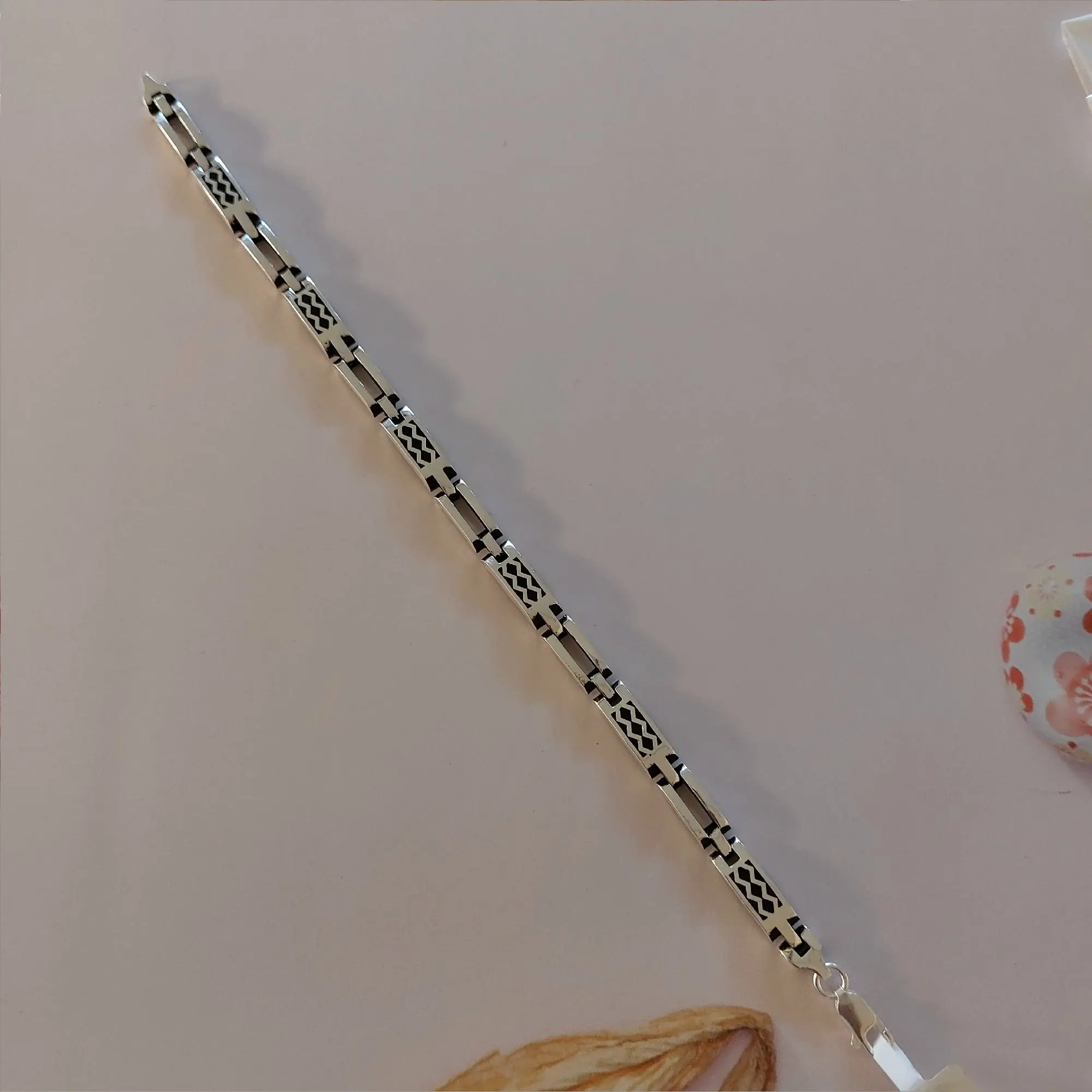 Style Gents Silver Bracelet