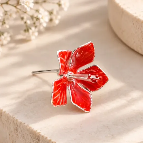 Silver Jaswant Flower-Small Size