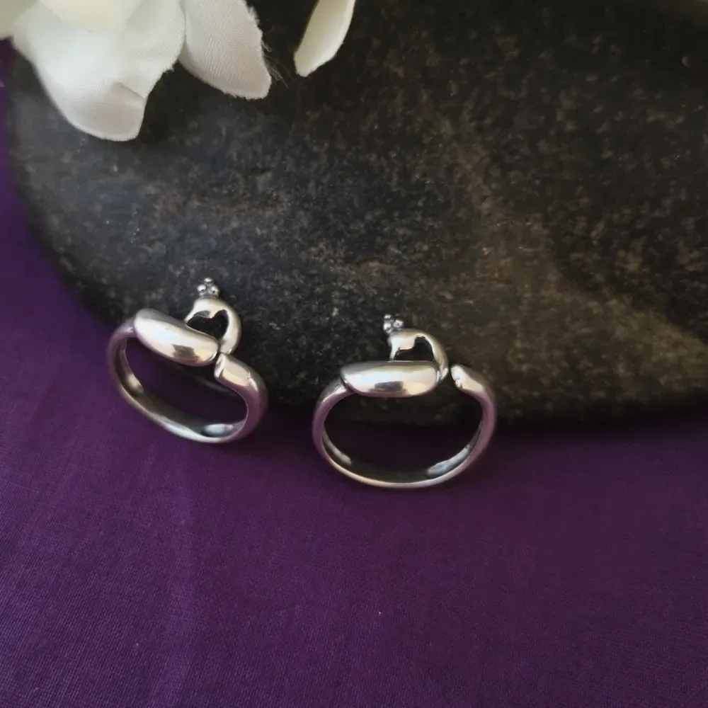 925 Silver Peacock Toe Ring