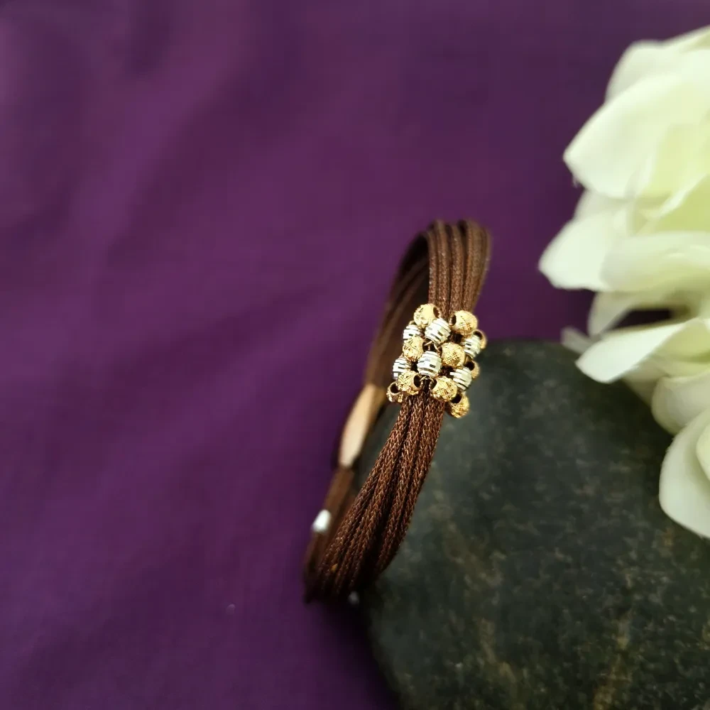 Modern Lightweight Rose Gold Band Bracelet