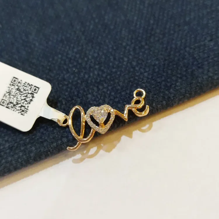 Style Love Shape Mangalsutra Pendant