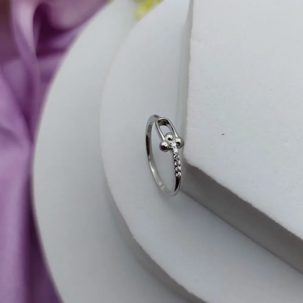 Trendy 925 Silver Ring