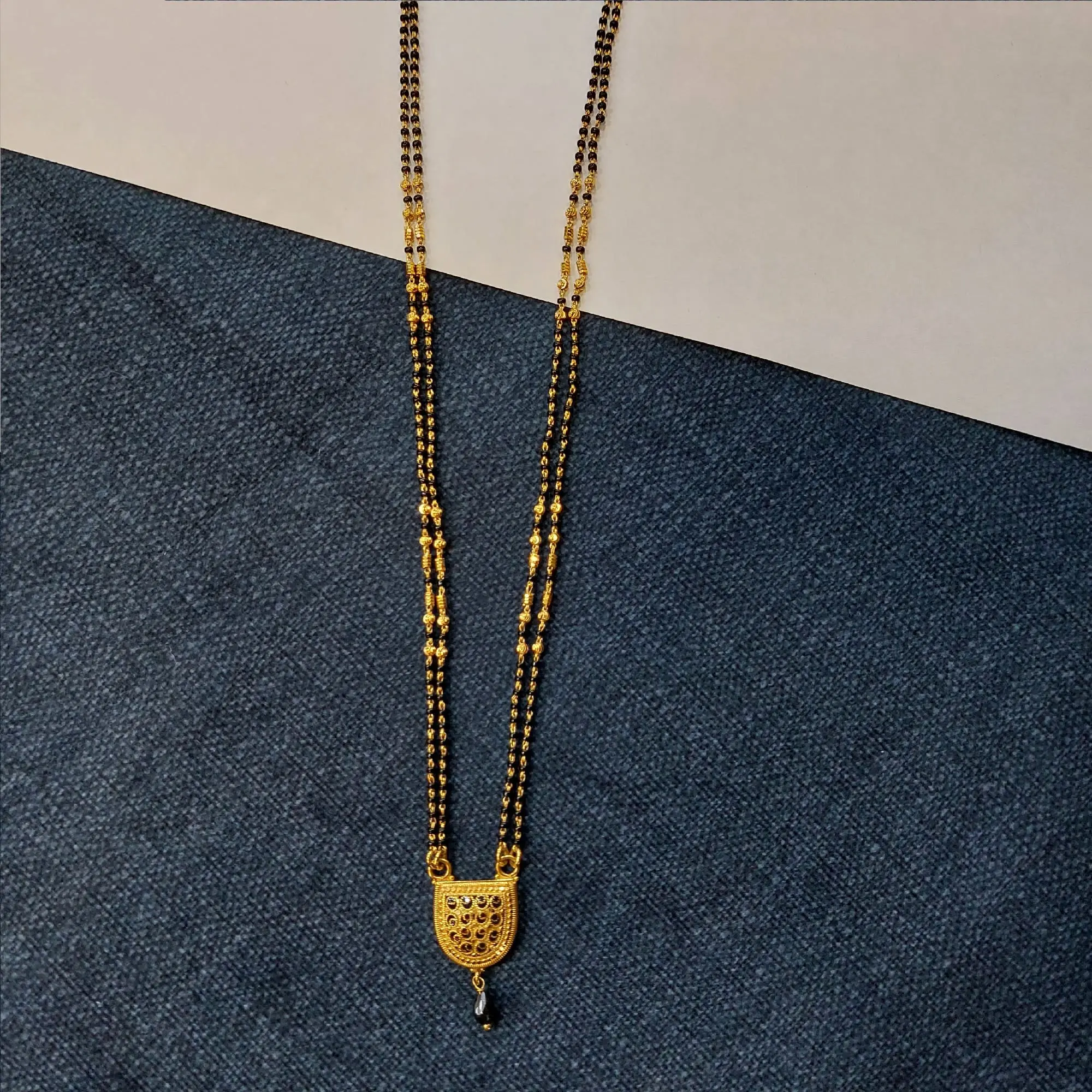 Two Line Short Daily Wear Mangalsutra