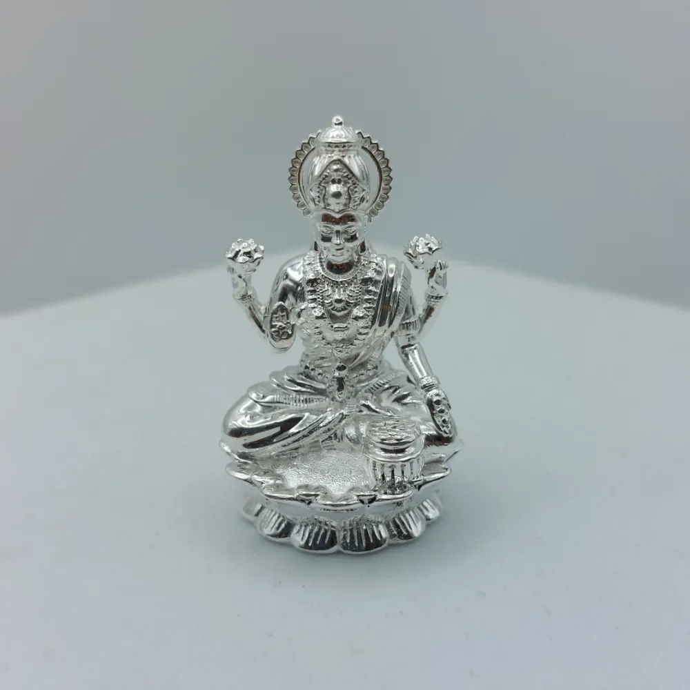 Maa Laxmi Silver Idol