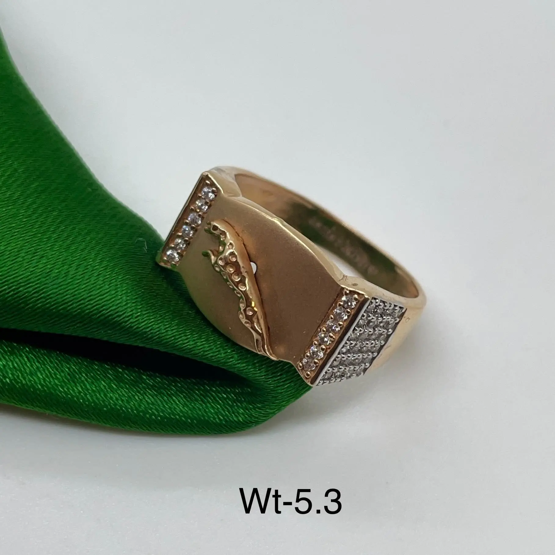 Trendy Jaguar Gents Rose Gold Ring