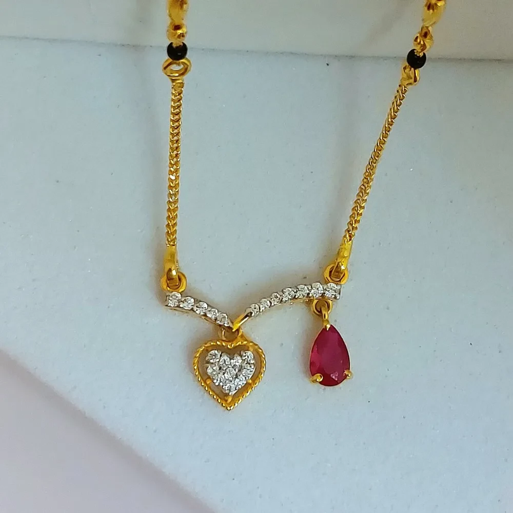 22k Gold  Trendy Mangalsutra for women