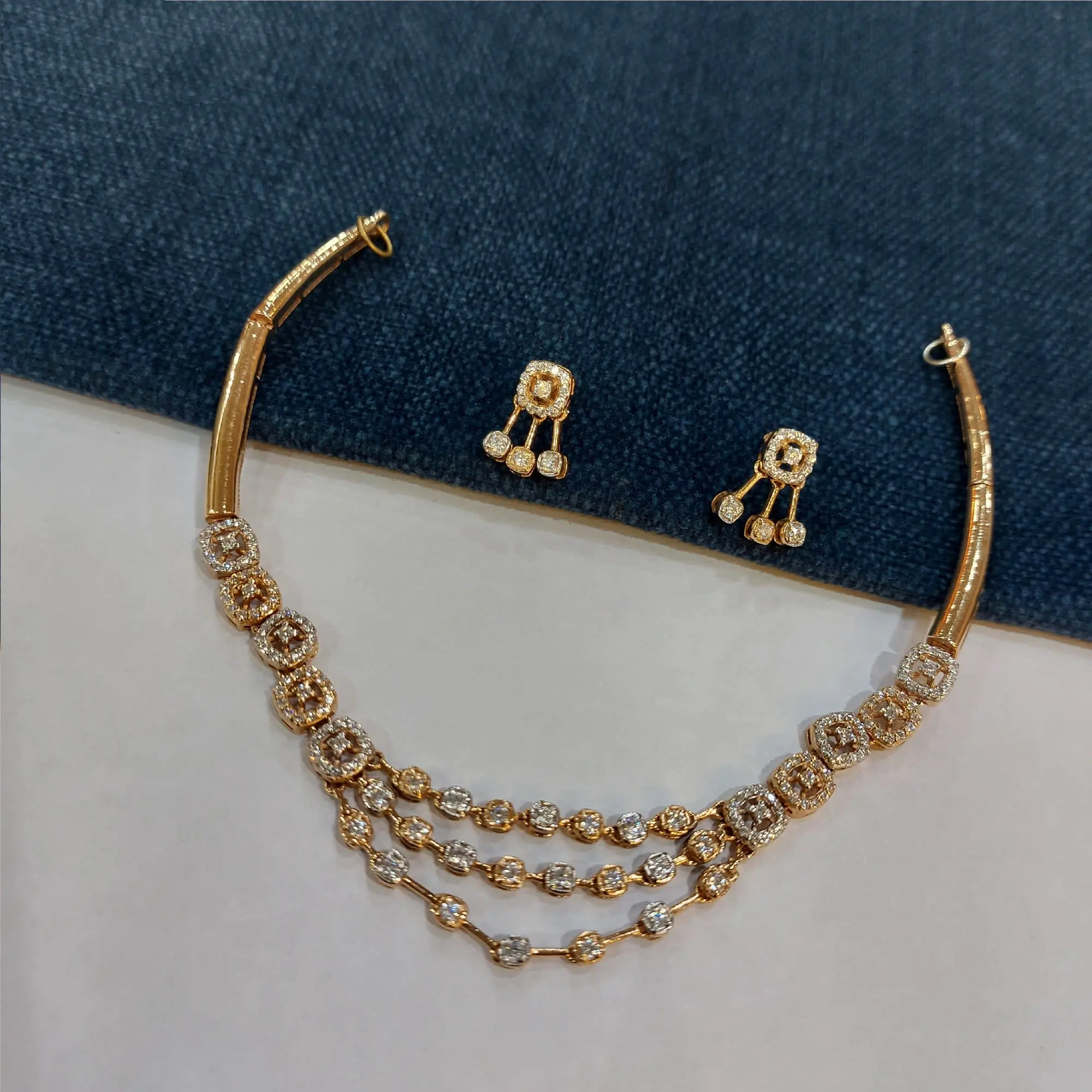 Taendy Rose Gold Necklace