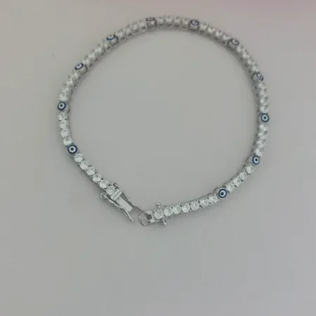Evileye Silver Bracelet